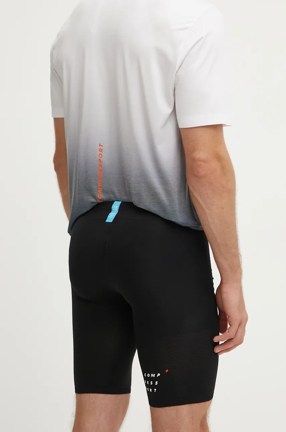 Oblečenie Bežecké šortky Compressport Run Under Control AM00022B čierna