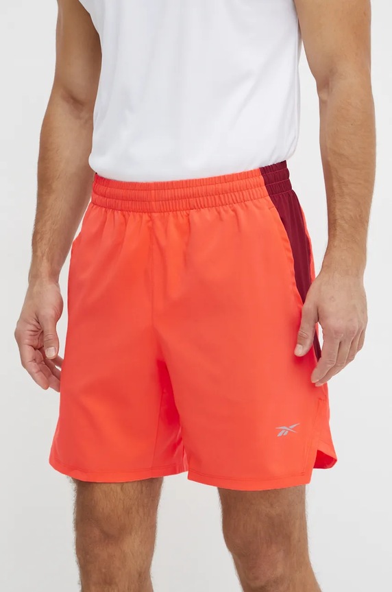 Reebok pantaloni scurti panza portocaliu 100206006