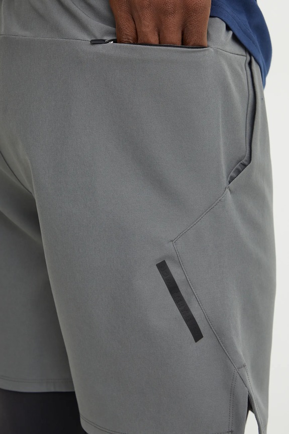 Reebok pantaloni scurți de antrenament Strength 4.0 gri 100205357