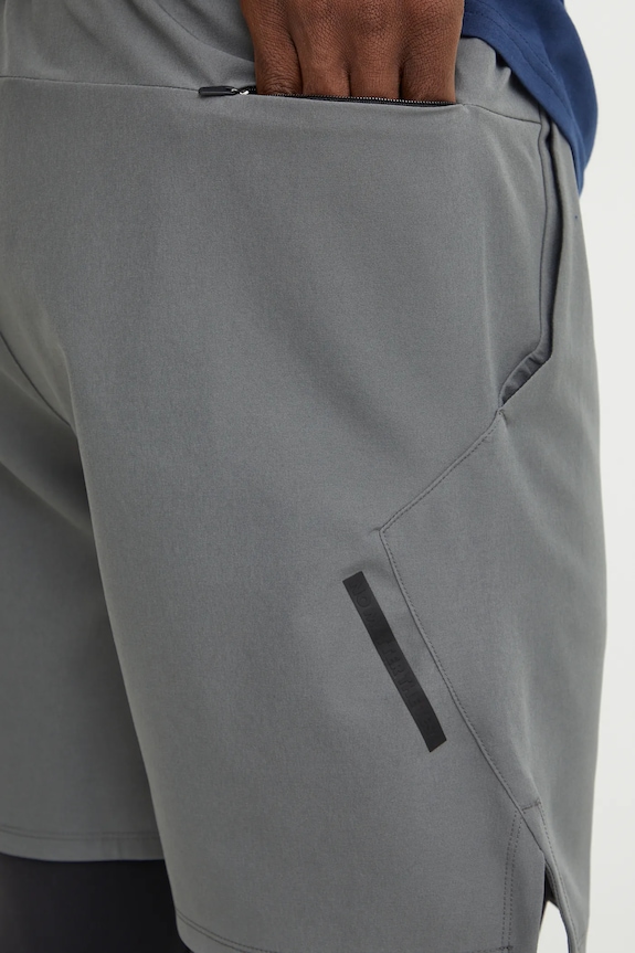 Reebok pantaloni scurți de antrenament Strength 4.0 gri 100205357