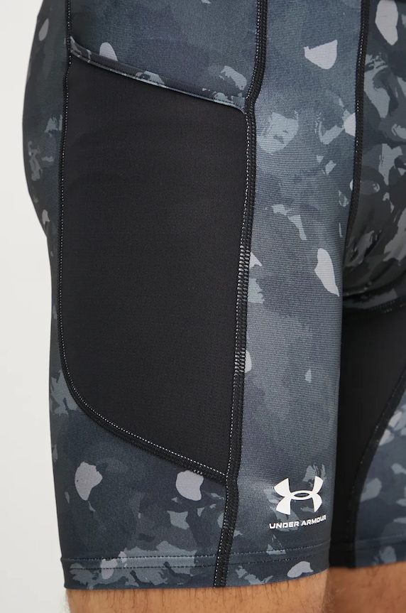 Îmbrăcăminte Under Armour pantaloni scurți de antrenament HeatGear Printed 1386939 negru