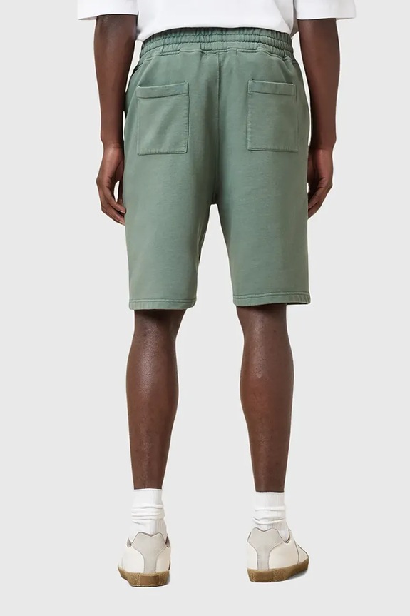 Βαμβακερό σορτσάκι AllSaints UNDRGRND SWEATSHORT M002TC πράσινο