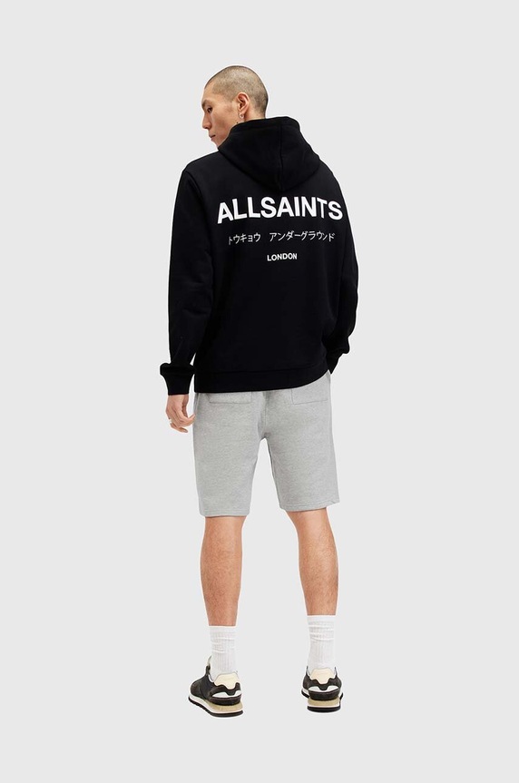 Bavlnené šortky AllSaints UNDRGRND SWEATSHORT M002TC