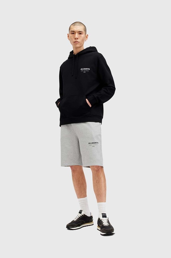Bavlnené šortky AllSaints UNDRGRND SWEATSHORT M002TC