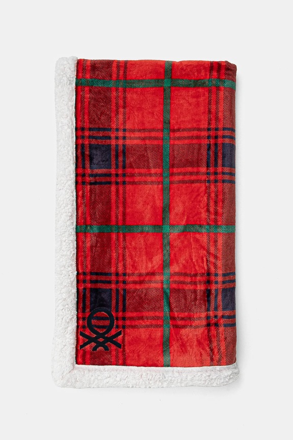 Obývací pokoj a ložnice Deka United Colors of Benetton 155 x 120 cm 6FK82801G červená