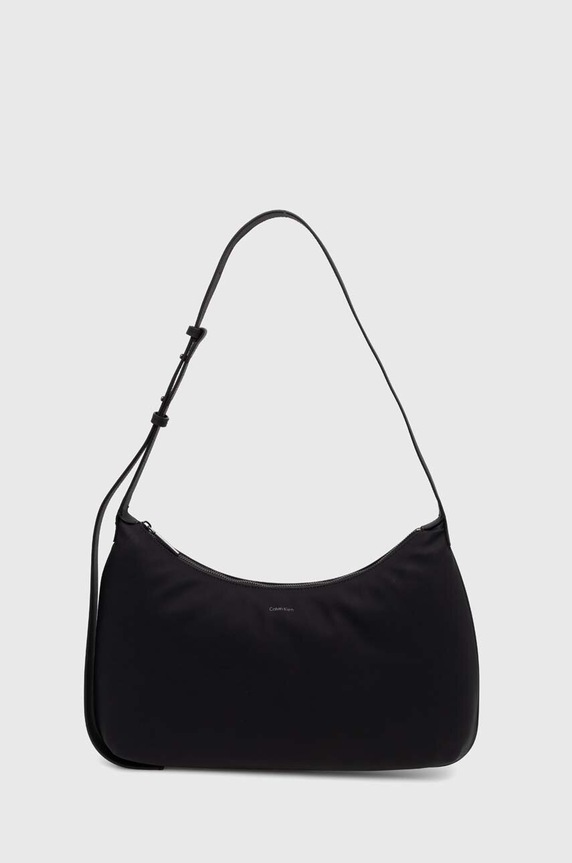 Τσάντα Calvin Klein συνθετικό μαύρο K60K612154