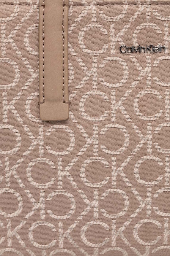 Kabelka Calvin Klein hnědá K60K612277
