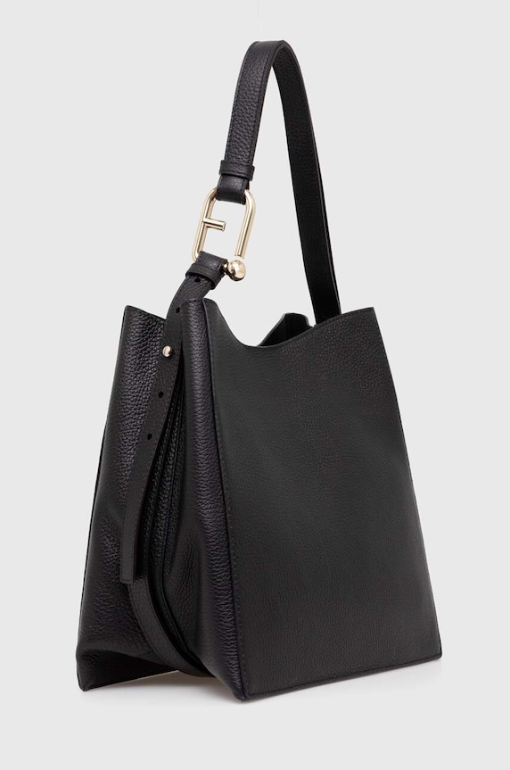 Furla torebka skórzana WB01338.HSF000.O6000 czarny AW24