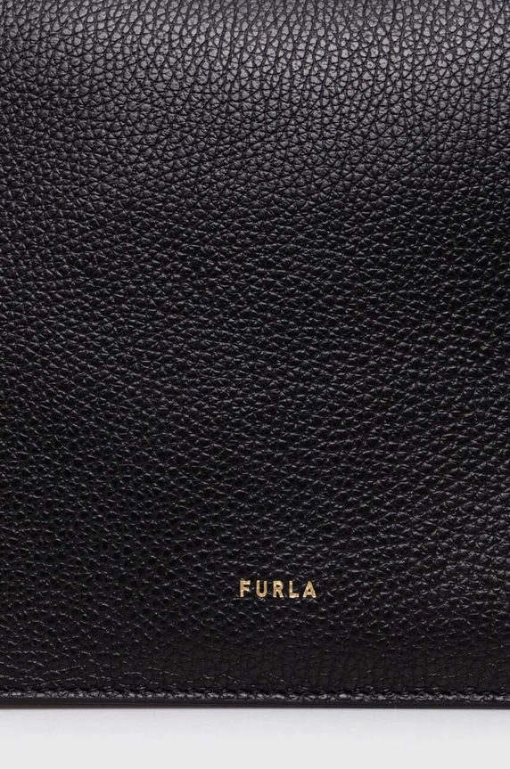 Akcesoria Furla torebka skórzana WB01338.HSF000.O6000 czarny