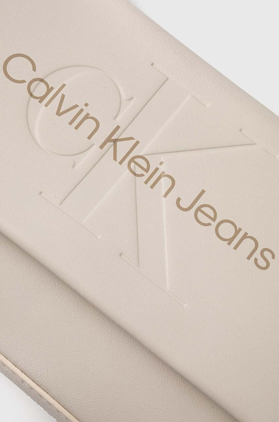 Kabelka Calvin Klein Jeans béžová K60K612221