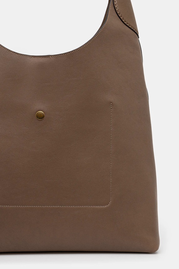 Akcesoria Coach torebka skórzana Brooklyn Shoulder Bag 39 CU044 brązowy