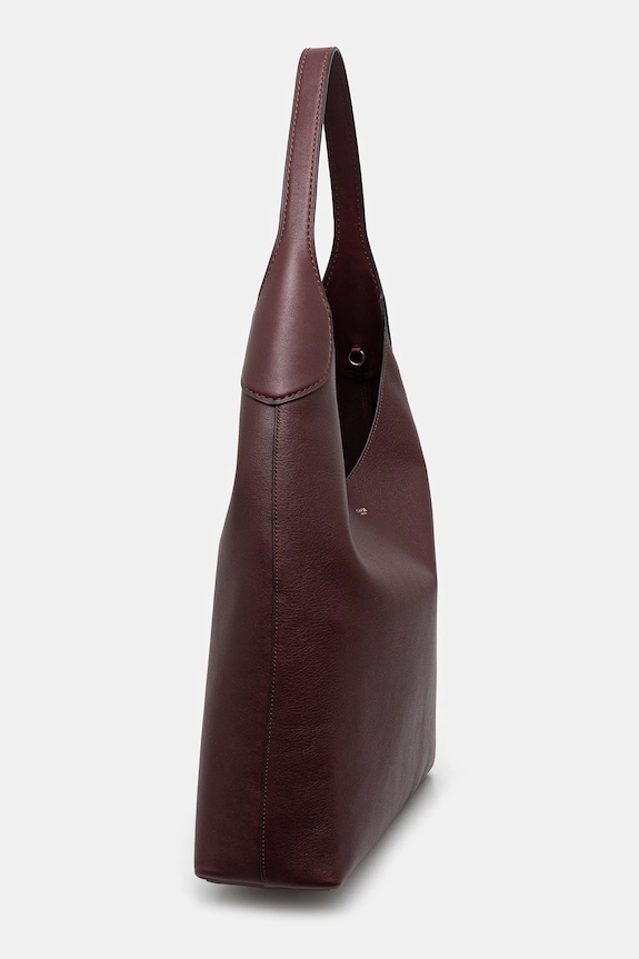Coach geantă de piele Brooklyn Shoulder Bag 39 CU044 burgundia AA00