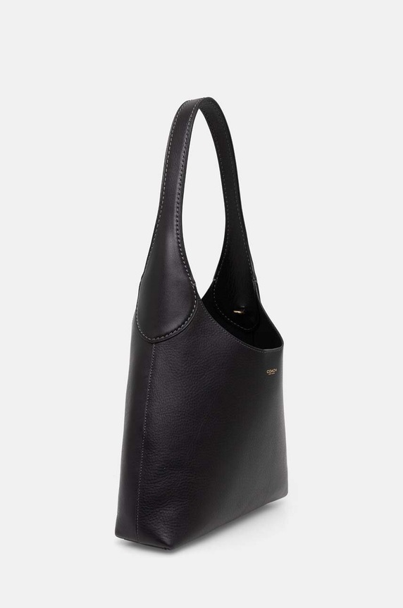 Coach borsa a mano in pelle Brooklyn Shoulder Bag 28 CU068 nero AA00