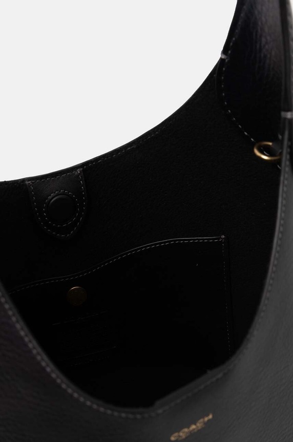 Coach borsa a mano in pelle Brooklyn Shoulder Bag 28 CU068 nero