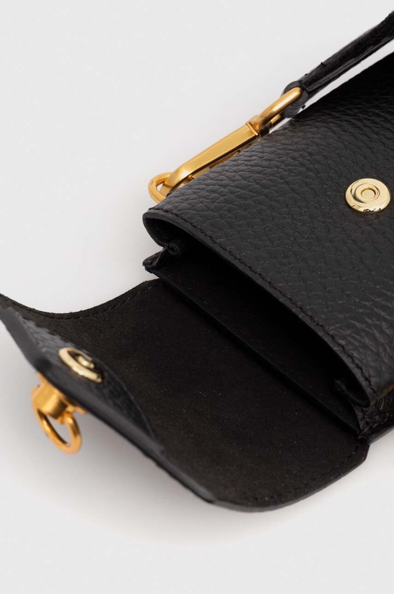 Gianni Chiarini bőr telefontok CORALLO fekete BS.10651.TKL