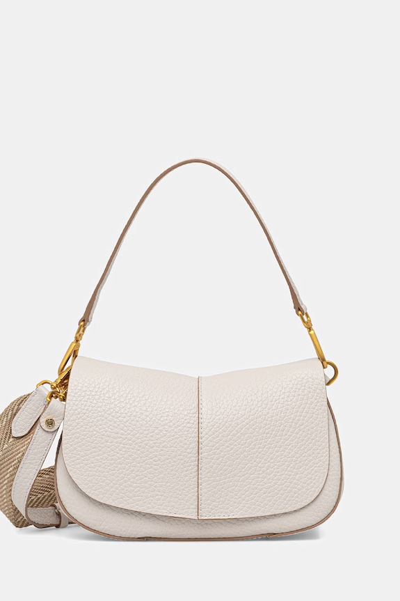 Gianni Chiarini crossbody kabelka dámska kožená HELENA ROUND béžová BS.11088.TKL