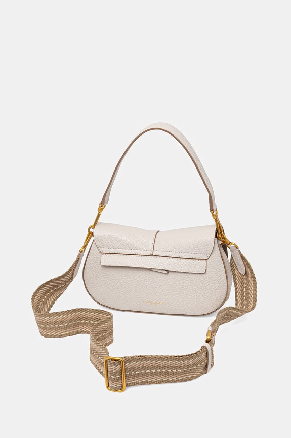 Doplnky Gianni Chiarini crossbody kabelka dámska kožená HELENA ROUND BS.11088.TKL béžová