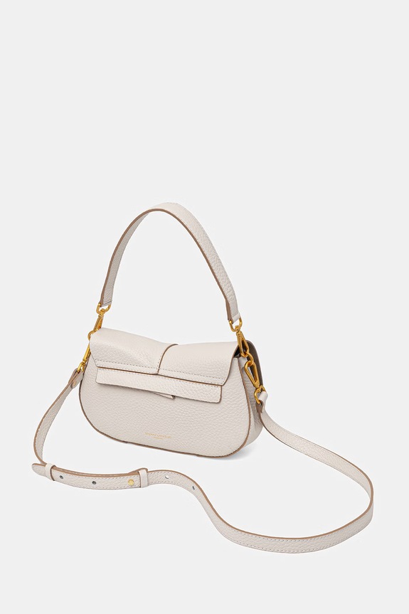 Gianni Chiarini crossbody kabelka dámska kožená HELENA ROUND béžová BS.11088.TKL