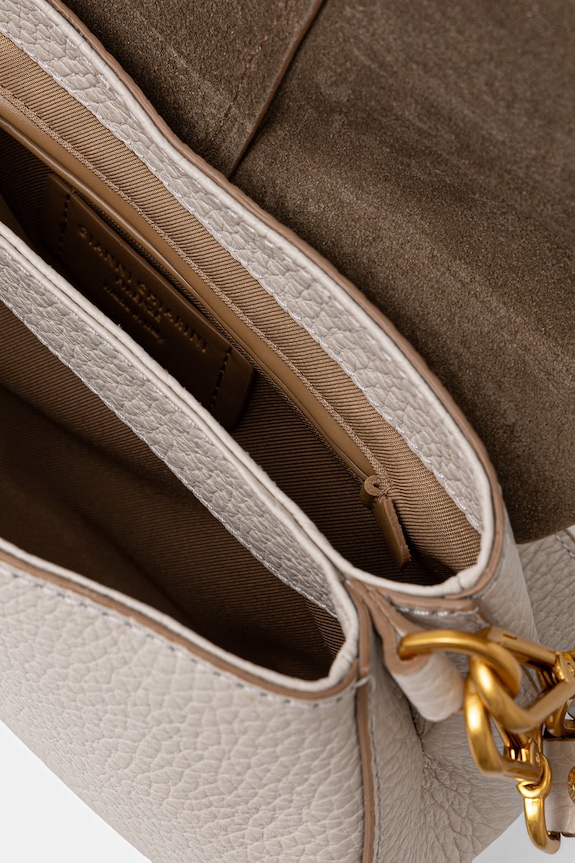 Gianni Chiarini crossbody kabelka dámska kožená HELENA ROUND BS.11088.TKL béžová