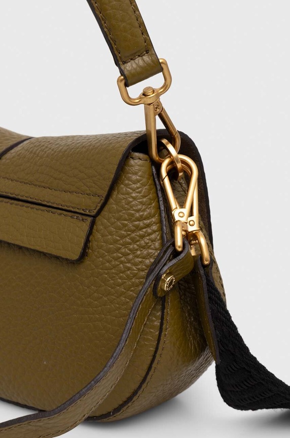 Gianni Chiarini keresztpántos táska női bőr HELENA ROUND BS.11088.TKL zöld