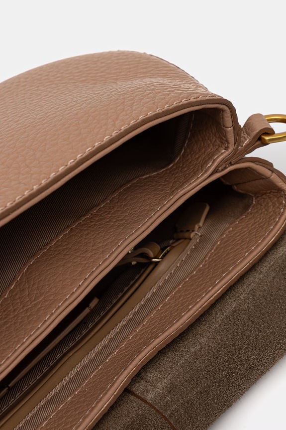 Gianni Chiarini crossbody kabelka dámska kožená HELENA ROUND BS.11088.TKL hnedá
