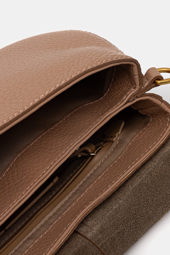 Gianni Chiarini crossbody kabelka dámska kožená HELENA ROUND BS.11088.TKL hnedá