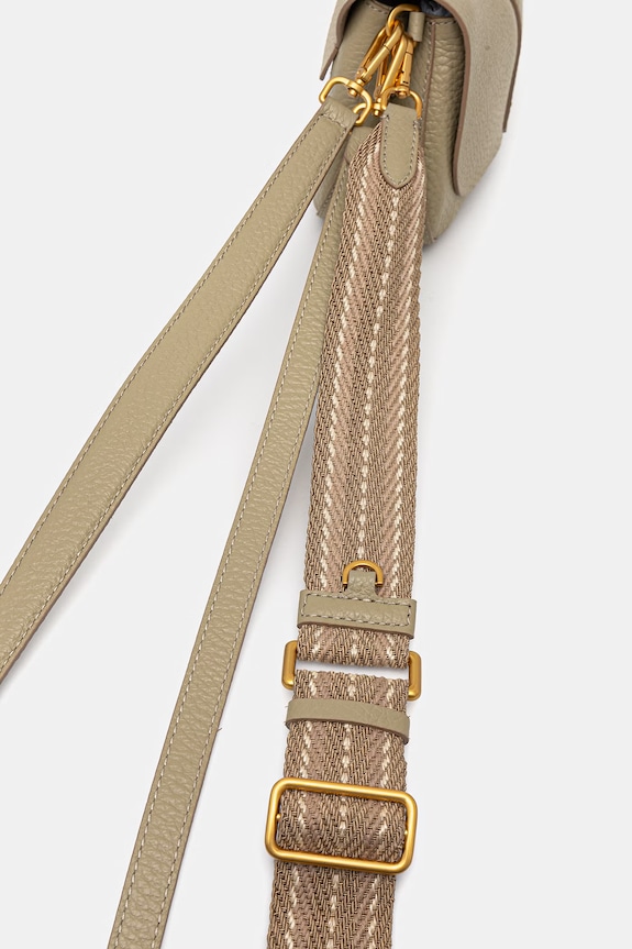 Doplnky Gianni Chiarini crossbody kabelka dámska kožená HELENA ROUND BS.11088.TKL zelená