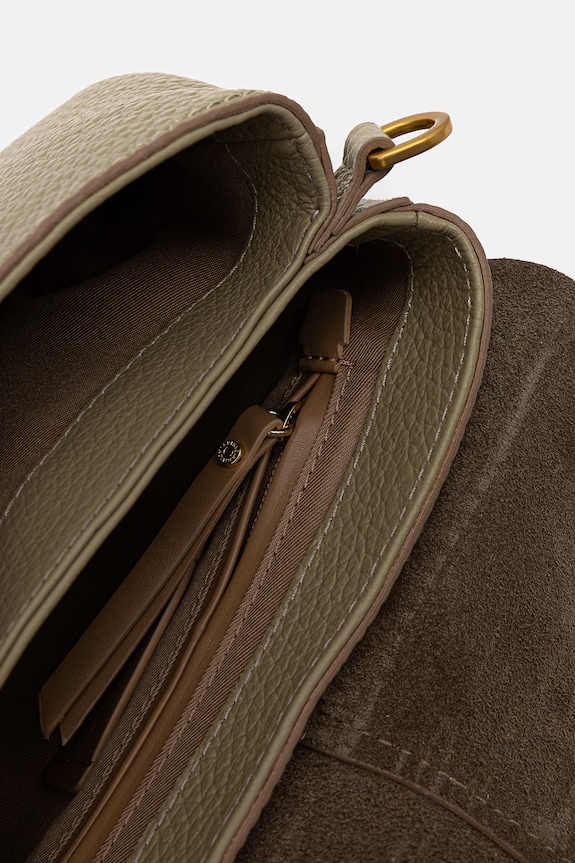 Gianni Chiarini crossbody kabelka dámska kožená HELENA ROUND BS.11088.TKL zelená