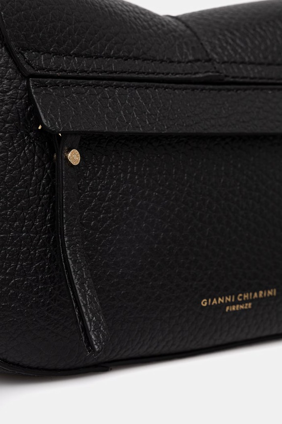 Gianni Chiarini crossbody kabelka dámska kožená HELENA ROUND BS.11088.TKL čierna