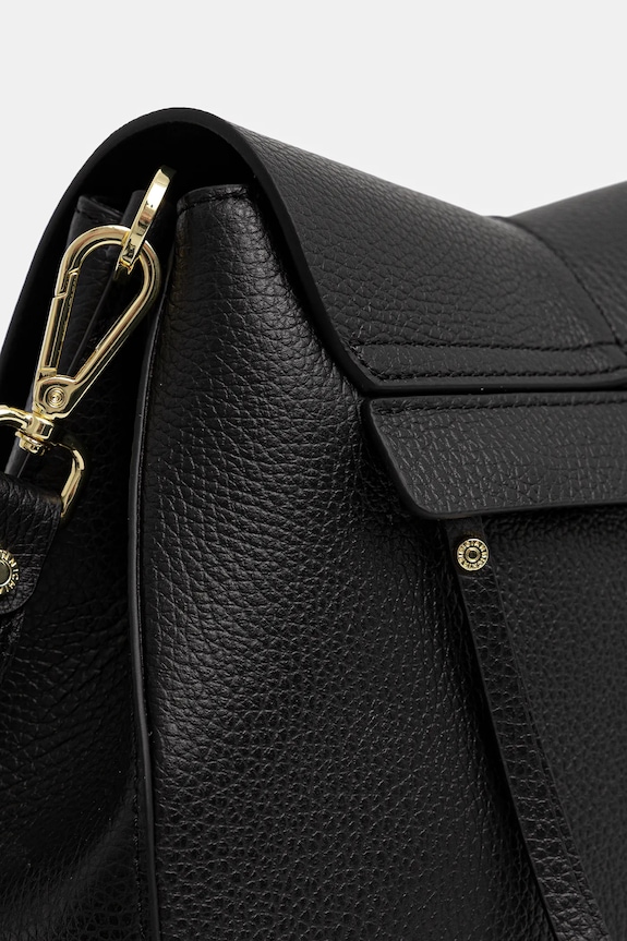 Δερμάτινη τσάντα Gianni Chiarini HELENA ROUND μαύρο BS.6036/COMM.GRN