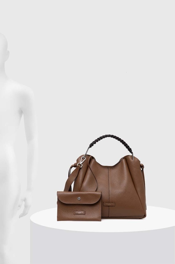 Kožna torba Gianni Chiarini ERA BS.10810.TKLSD smeđa