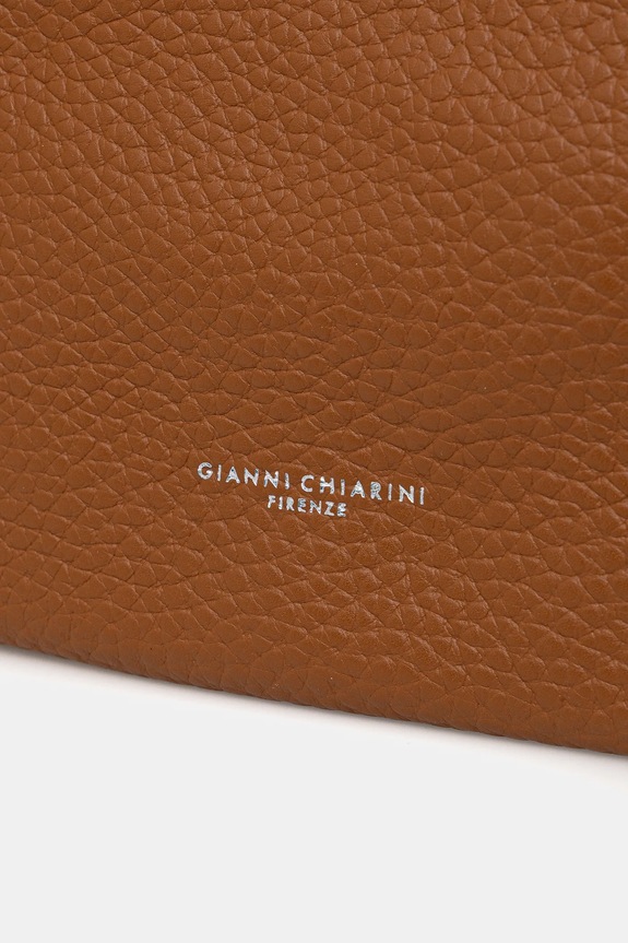Αξεσουάρ Δερμάτινη τσάντα Gianni Chiarini DUA BS.9719.RNGDBL καφέ