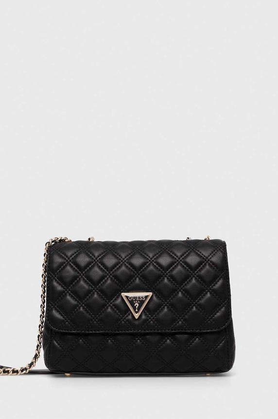 Guess torebka GIULLY nie mieści A4 czarny HWQG87.48200