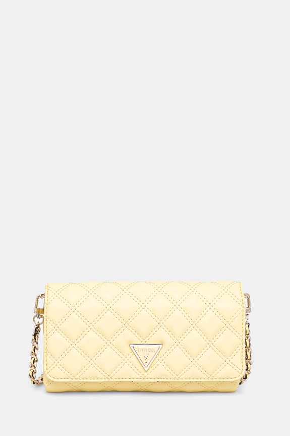 Guess lapos táska GIULLY szintetikus bőr sárga HWQG87.48750