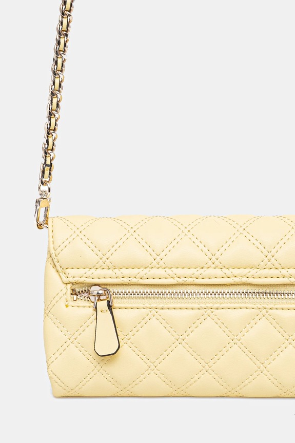 Kiegészítők Guess lapos táska GIULLY HWQG87.48750 sárga