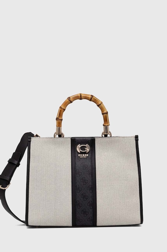 Τσάντα Guess KERIMA υφασμάτινο μπεζ HWAG93.37220