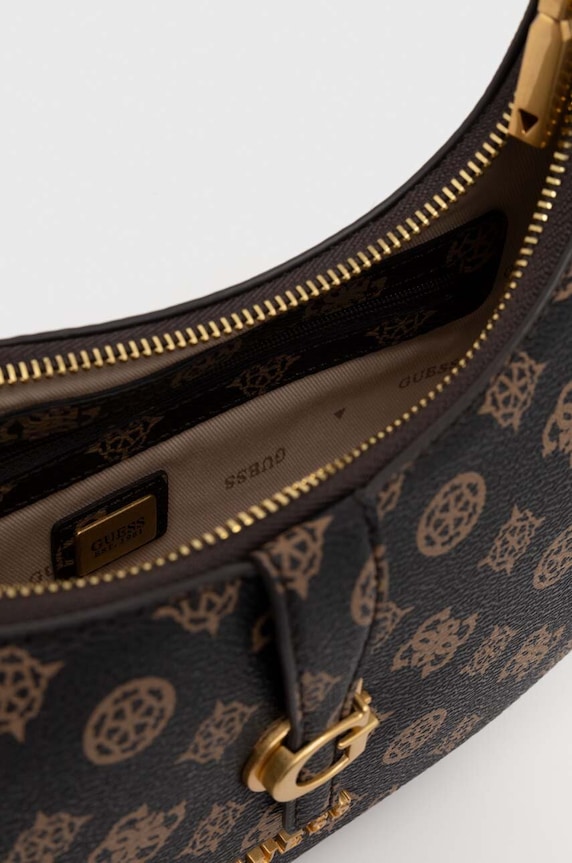 Guess torebka KUBA HWPA93.29180 brązowy