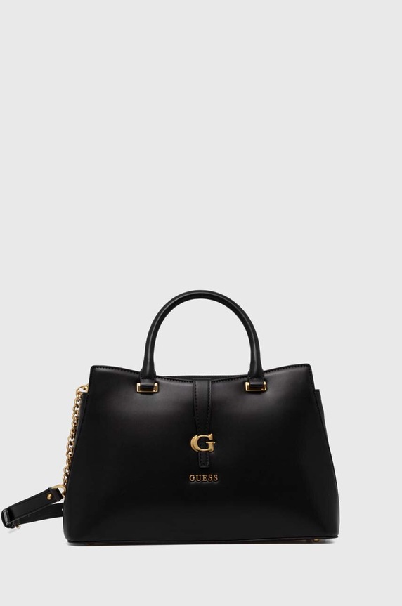 Guess torebka KUBA nie mieści A4 czarny HWVA93.29060
