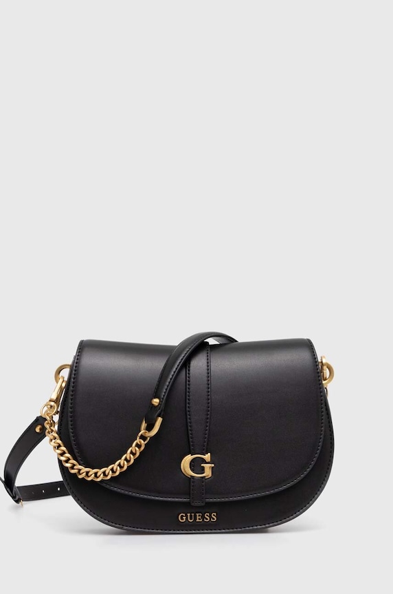 Guess torebka KUBA nie mieści A4 czarny HWVA93.29200