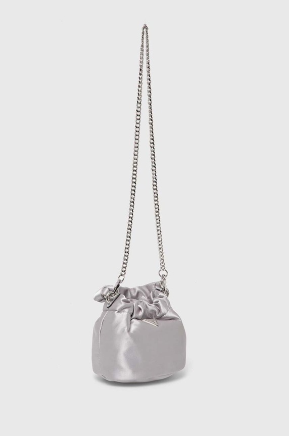 Guess torebka TWILLER HWEY93.10700 srebrny AW24