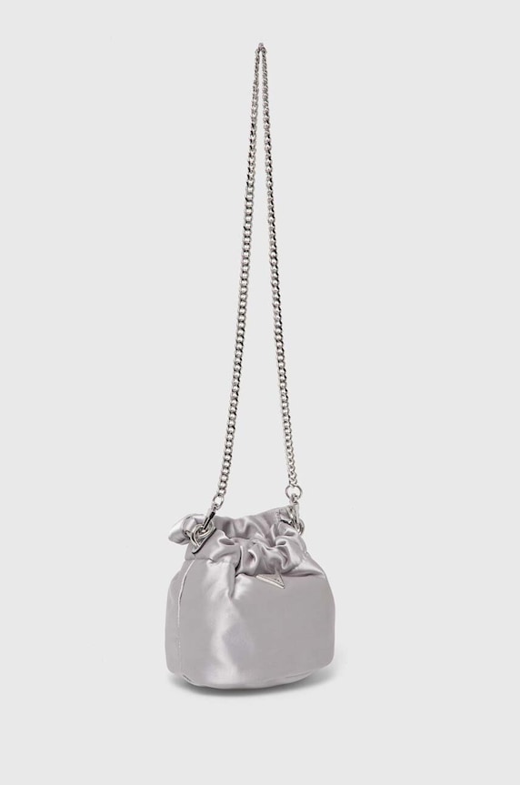 Guess torebka TWILLER HWEY93.10700 srebrny AW24