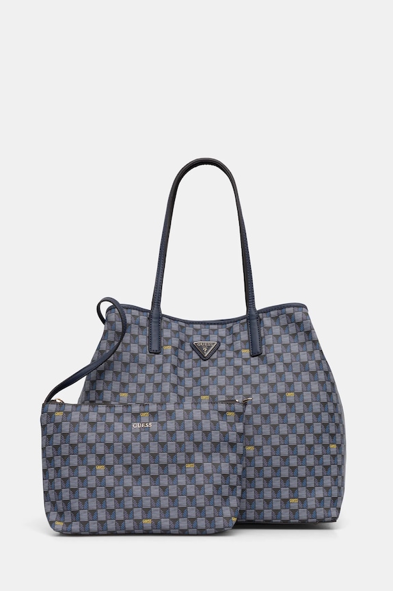 Kabelka Guess vzorovaný modrá HWJT93.44290