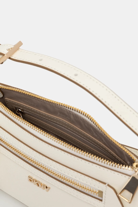 Dkny borsa a mano in pelle R42HKE18 beige