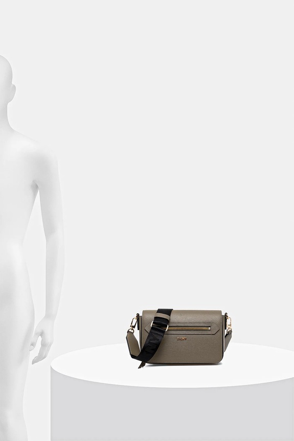 Кожаная сумочка Dkny R42E3E21 зелёный
