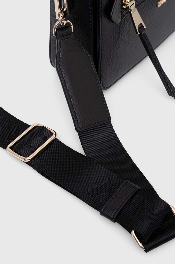 Kožená kabelka Dkny černá R42E3E21