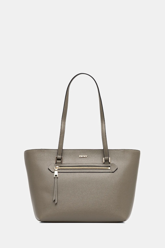 Dkny borsa a mano in pelle pelle fiore verde R42A3E20