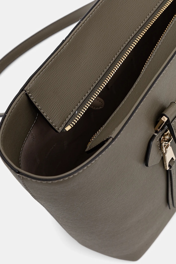 Dkny borsa a mano in pelle R42A3E20 verde