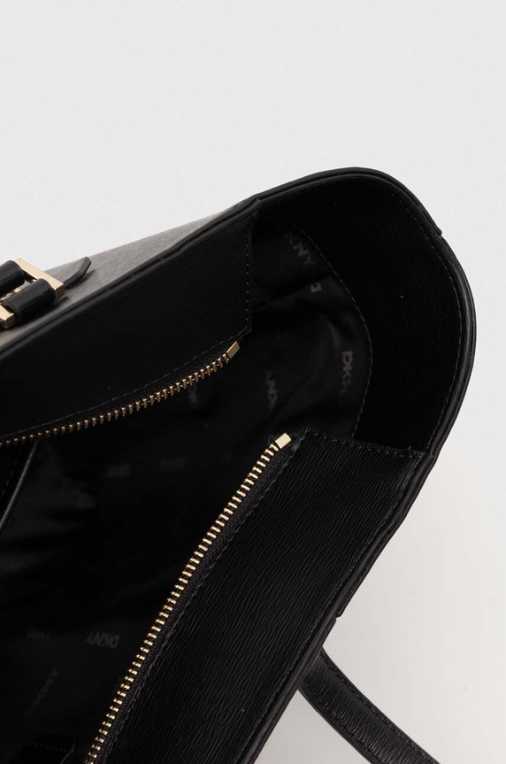 Dkny borsa a mano in pelle R42A3E20 nero