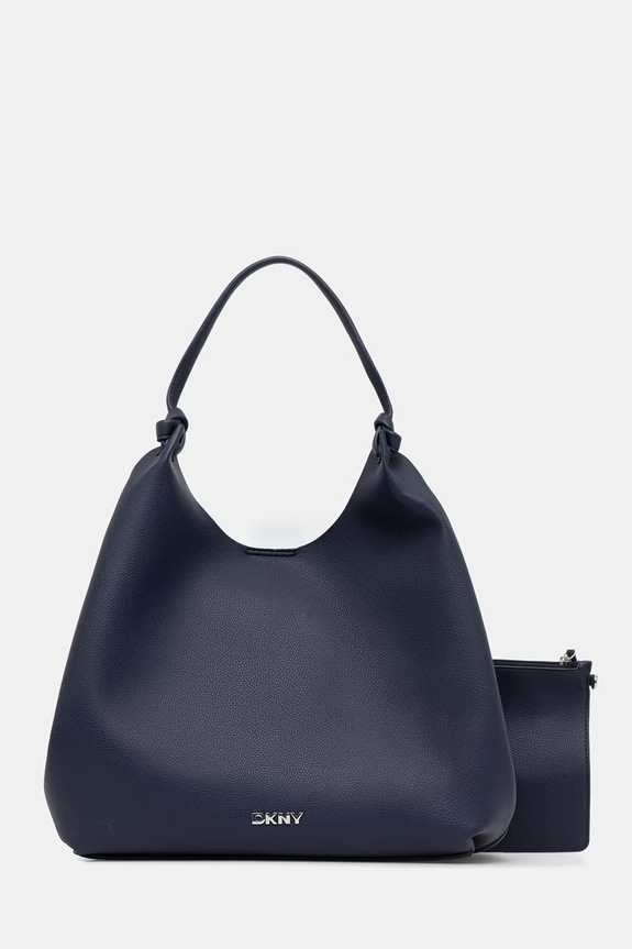 DKNY nákupní taška dámská Paula vejde se A4 námořnická modř R42BAE48