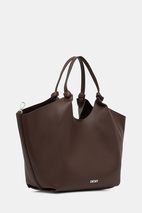 DKNY geantă shopper pentru femei PAULA R42BAE48 maro SS26